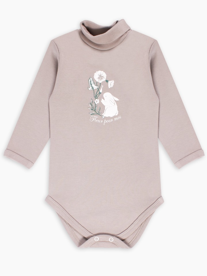 

Боди Веселый малыш "Le Fleur " 48322/lf/мокко_74, 48322/lf/мокко