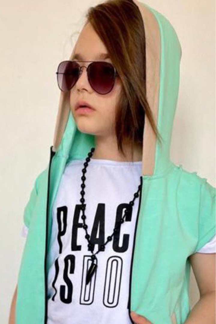 фото Спортивный костюм ricco tarz р. 5-6 лет светло-зеленый, 4222907002 (доставка из-за рубежа)