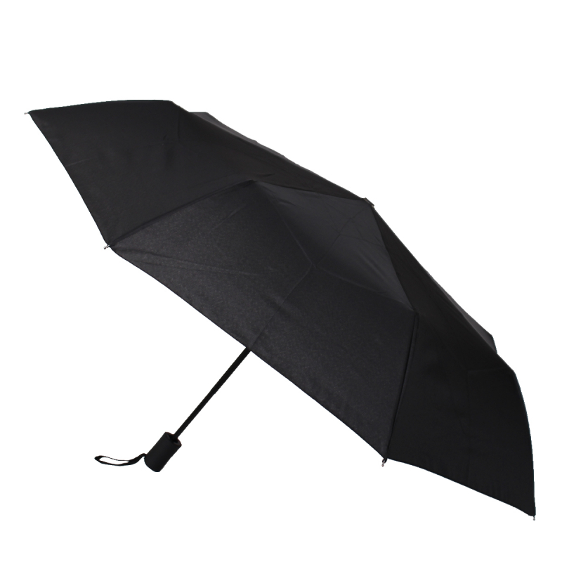 Зонт складной мужской полуавтоматический Zemsa 958C черный