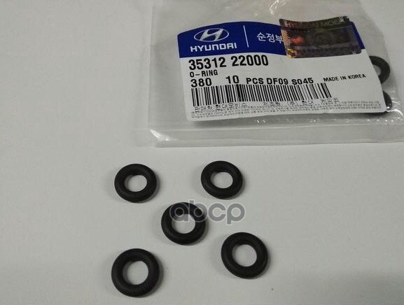 

Кольцо Уплотнительное Топливной Форсунки Hyundai/Kia 35312-22000 Hyundai-KIA арт. 35312-22
