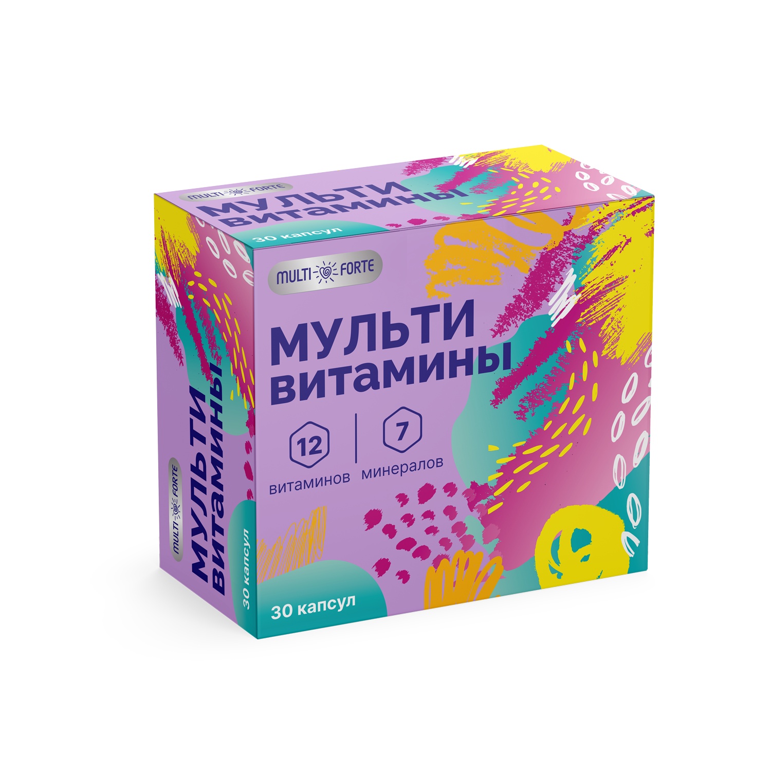 

Комплекс Мультивитамины MultiFort капсулы 30 шт.