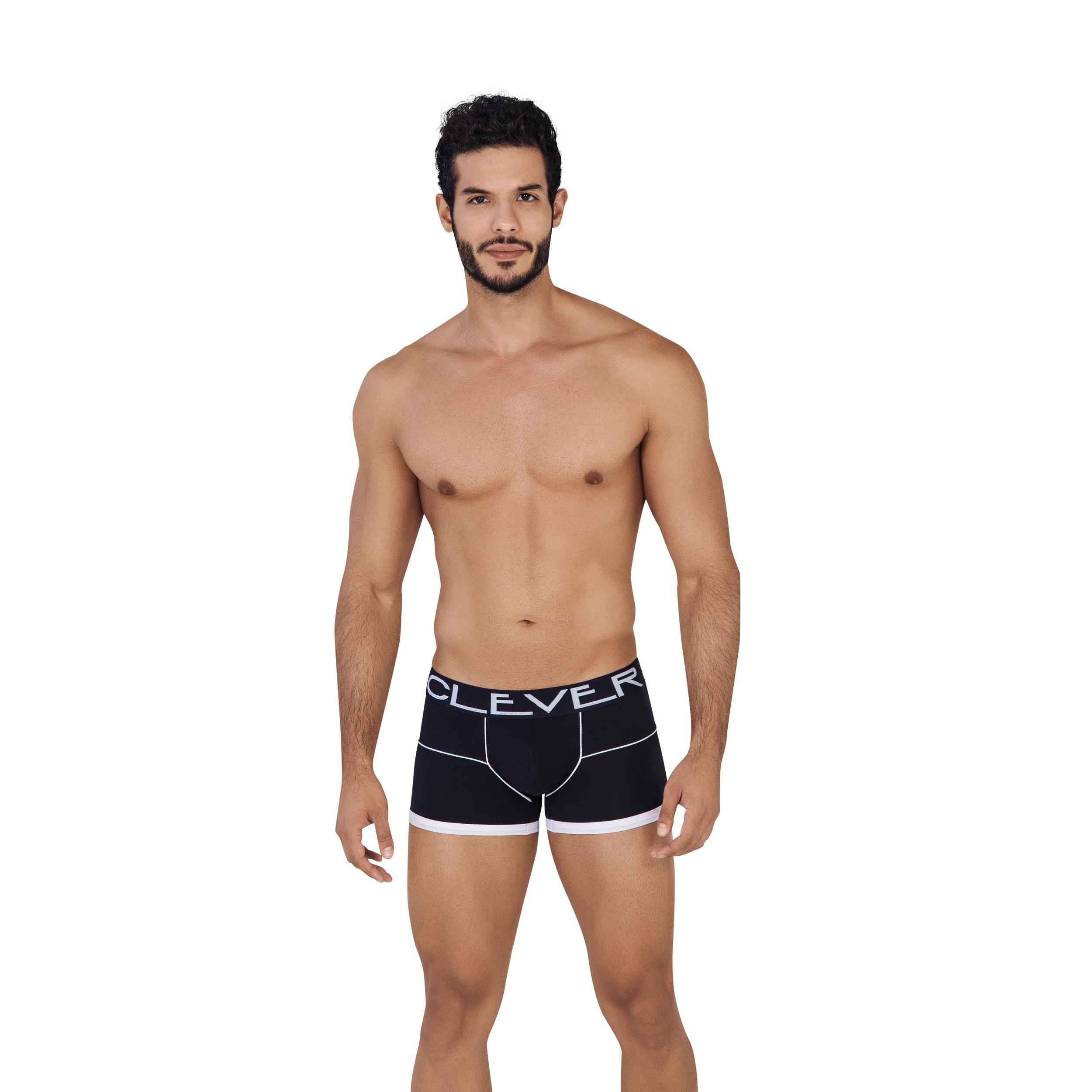 

Трусы мужские Clever Masculine Underwear 062311 черные S, Черный, 062311