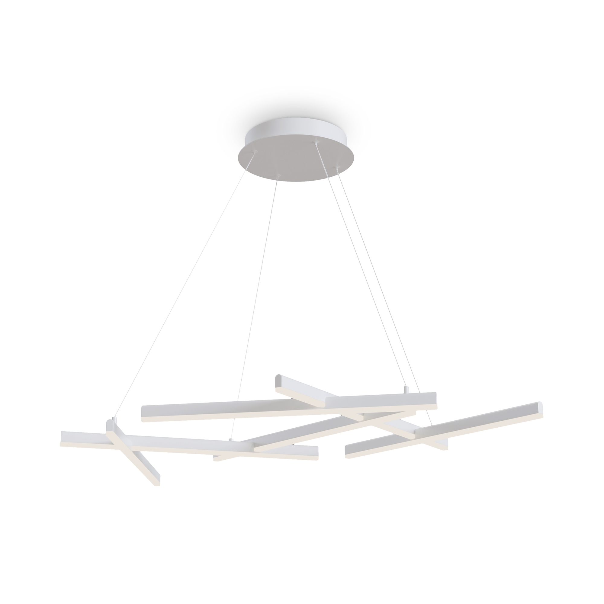 Подвесная люстра Maytoni Line MOD016PL-L80WK, LED, 80W