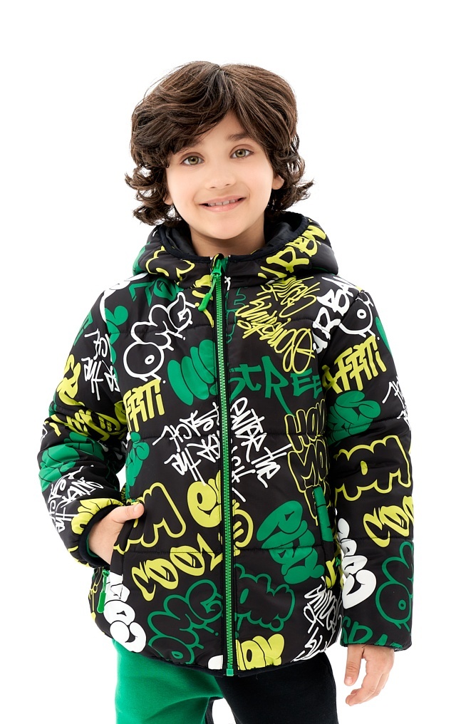 

Куртка детская Kari Kids AW24C274, черный, 98, 230622