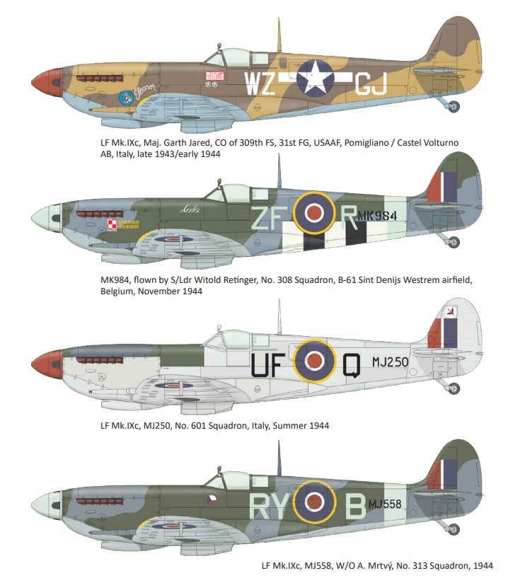 

Сборная модель Spitfire Mk. IXc поздний тип Eduard 4433