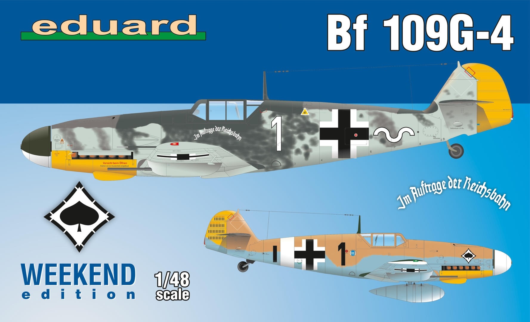 

Сборная модель Eduard 1/48 Bf 109G-4 84149