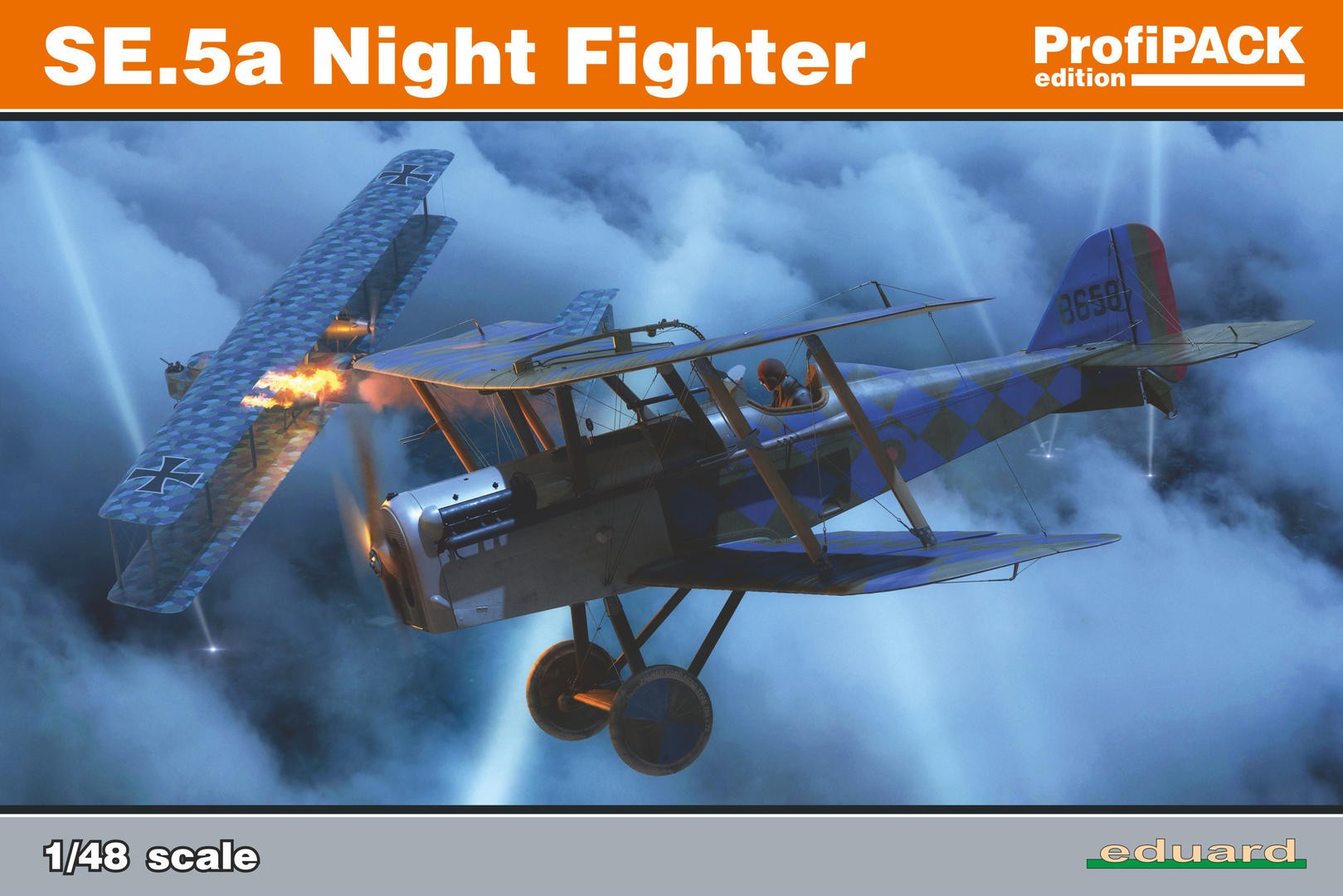 

Сборная модель Eduard 1/48 SE.5a Night Fighter 82133