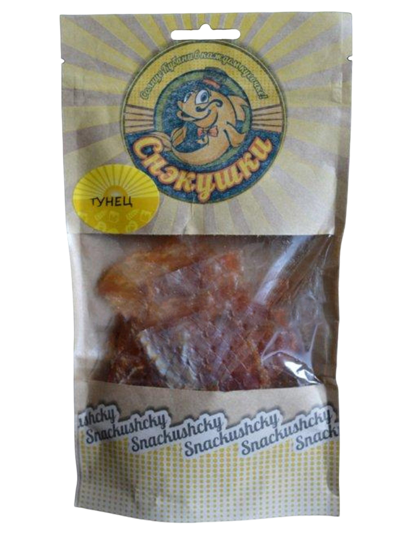 

Тунец Снэкушки сушёный, с перцем, 35 г