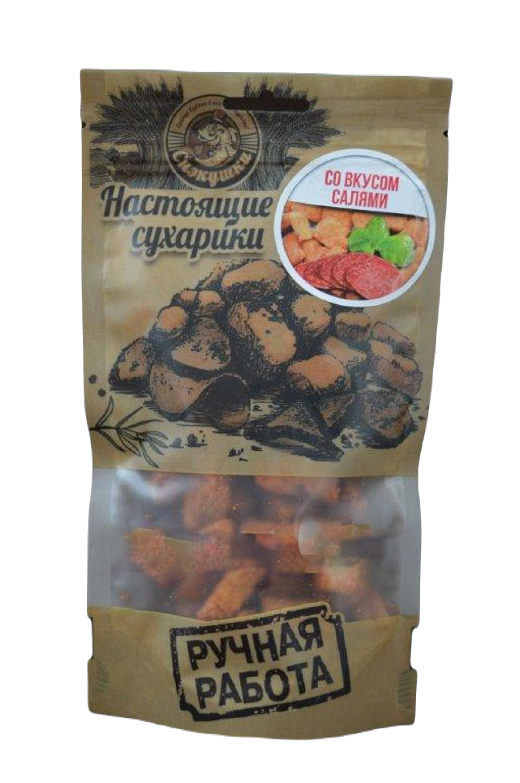 

Сухарики Снэкушки со вкусом салями, 60 г