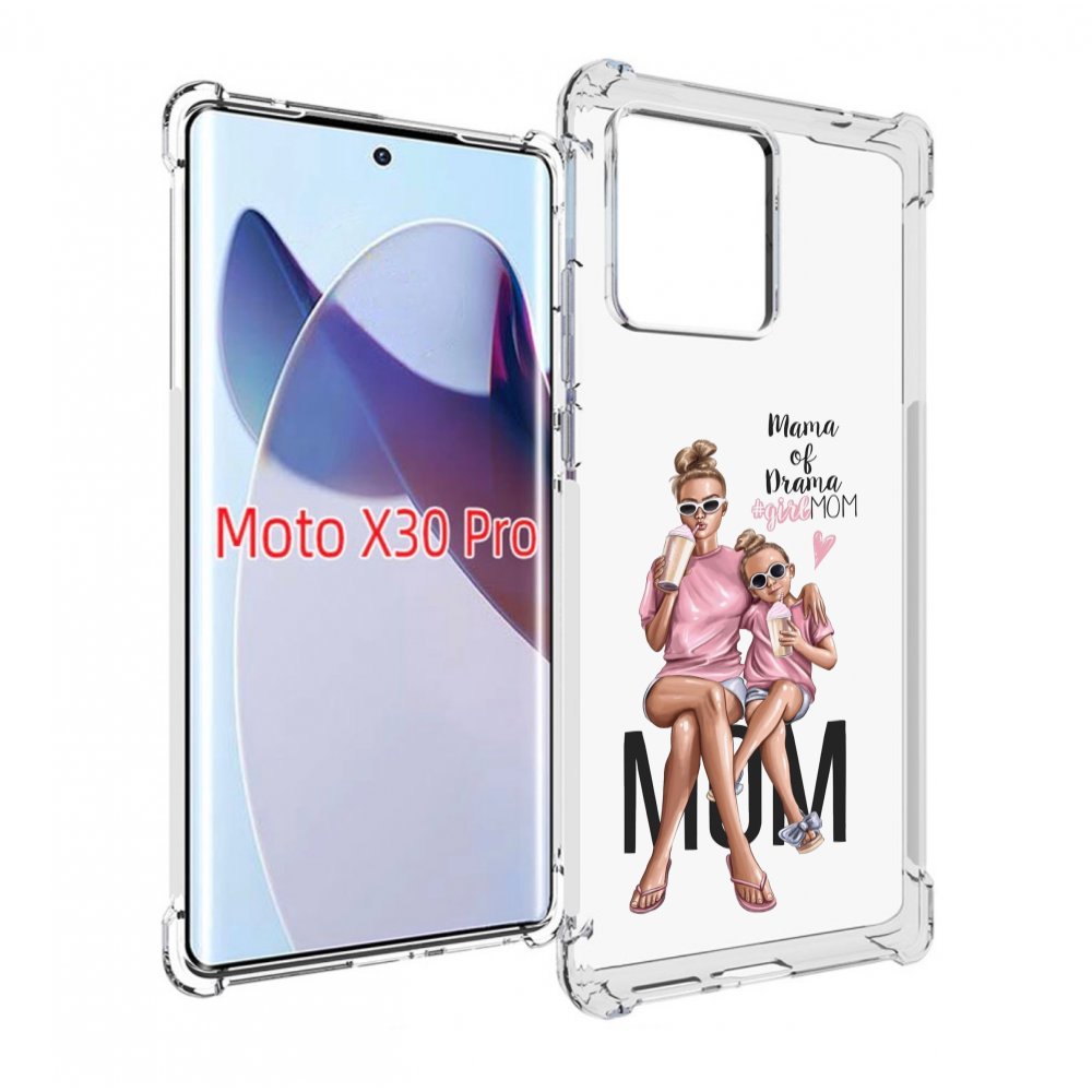 

Чехол MyPads Мама-мечты женский для Motorola Moto X30 Pro, Прозрачный, Tocco