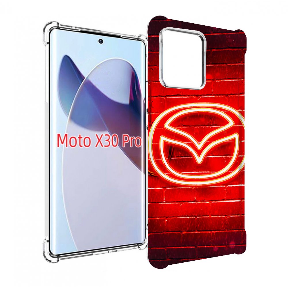 

Чехол MyPads Мазда для Motorola Moto X30 Pro, Прозрачный, Tocco