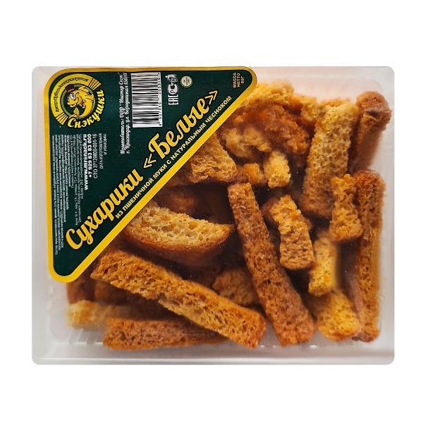 

Сухарики Снэкушки белые, 80 г