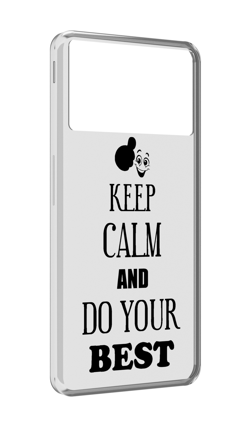 

Чехол MyPads keep-calm-and для ZTE Nubia Z40S Pro, Прозрачный, Tocco