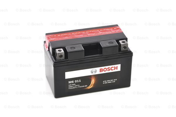 Аккумулятор автомобильный BOSCH 0 092 M60 110 8 Ач