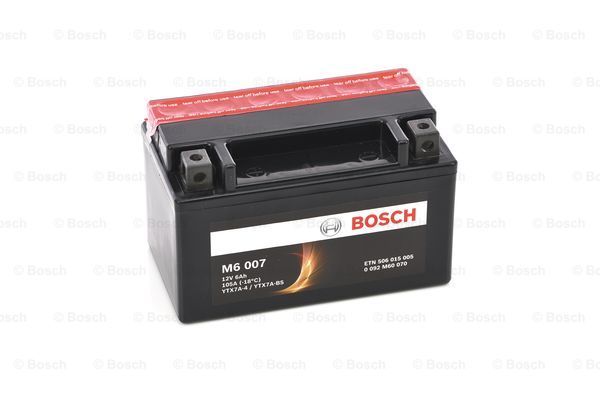 Аккумулятор автомобильный BOSCH 0 092 M60 070 6 Ач