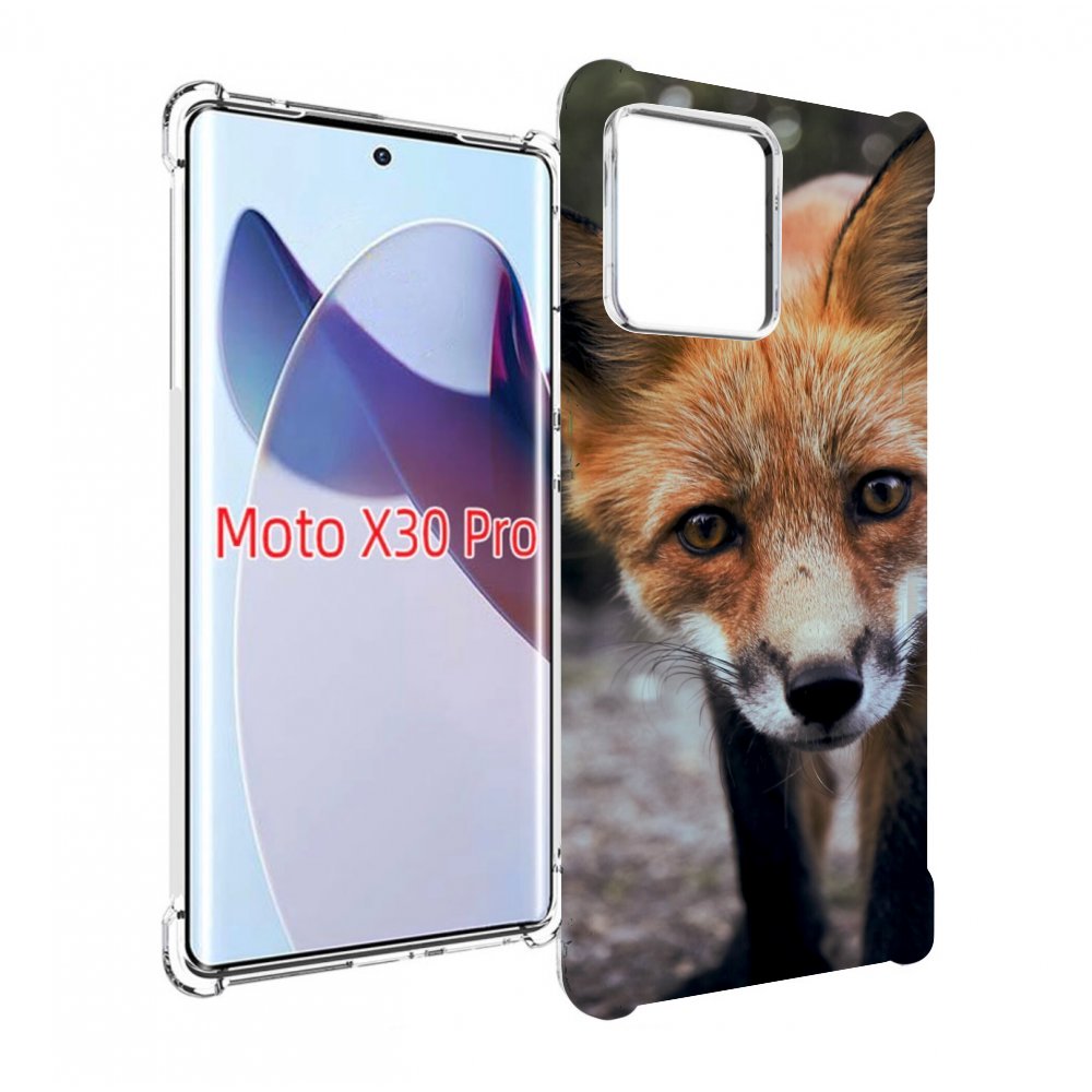 

Чехол MyPads Лисица для Motorola Moto X30 Pro, Прозрачный, Tocco