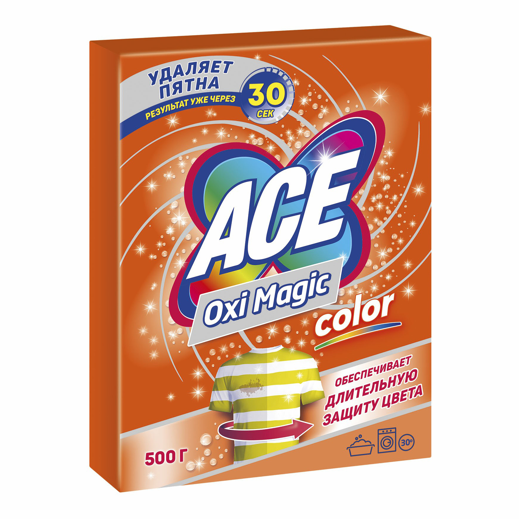 фото Пятновыводитель ace oxi magic color 500 г