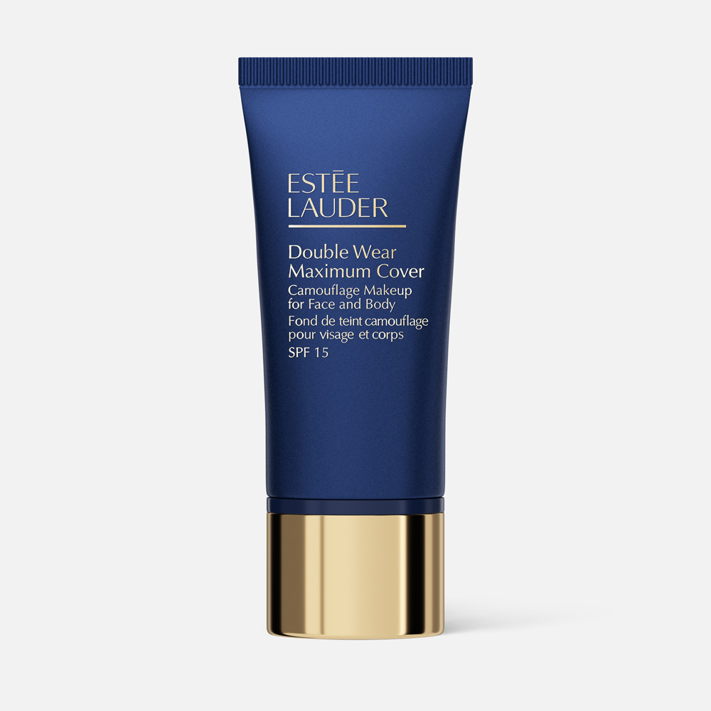 Основа тональная Estee Lauder Double Wear Maximum Cover SPF15, 2C5 Creamy Tan, №05, 30 мл