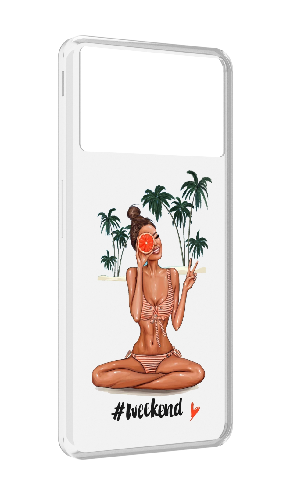 

Чехол MyPads Weekend для ZTE Nubia Z40S Pro, Прозрачный, Tocco