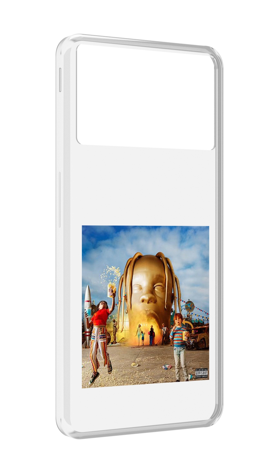 

Чехол MyPads Travis Scott - Astroworld для ZTE Nubia Z40S Pro, Прозрачный, Tocco