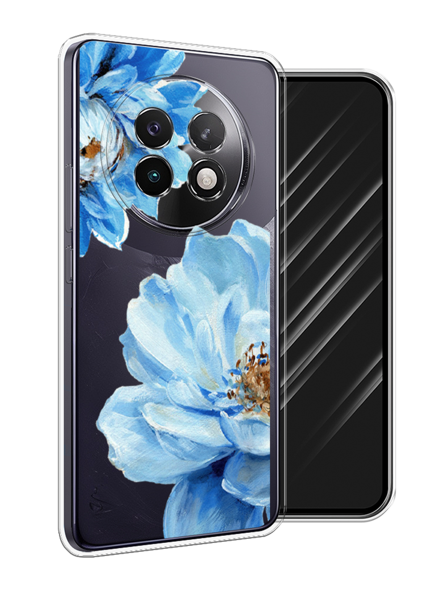 

Чехол Awog на Realme 13+ "Голубые клематисы", Голубой, 2518750-1