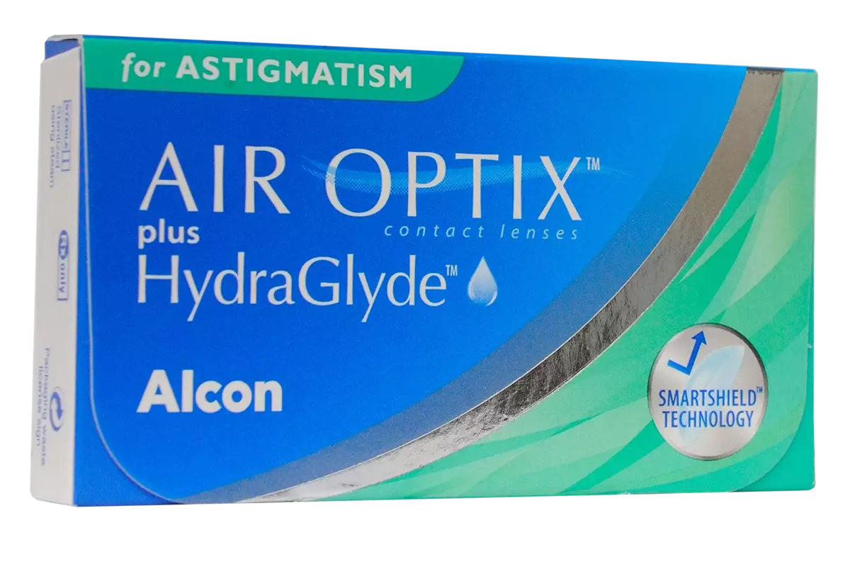 

Контактные линзы Alcon AIR OPTIX plus HydraGlyde Astigmatism 3 линзы R 8,7 -3,75 -1,75 80, Alcon AIR OPTIX plus HydraGlyde for Astigmatism 3 линзы