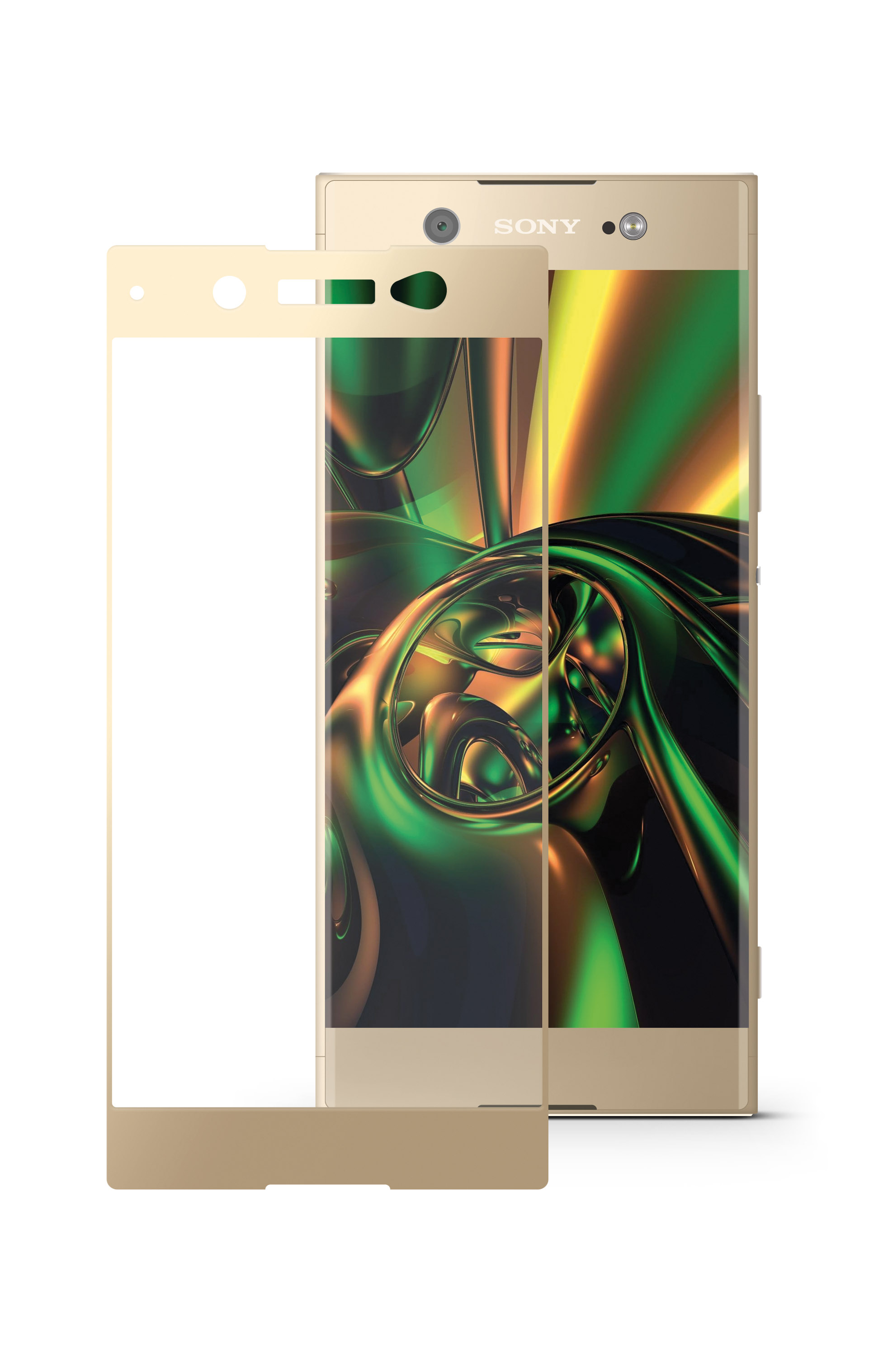 

Защитное стекло Mobius для Sony Xperia XA1 Ultra 3D Full Cover (Gold)/4232-075, Sony Xperia XA1 Ultra