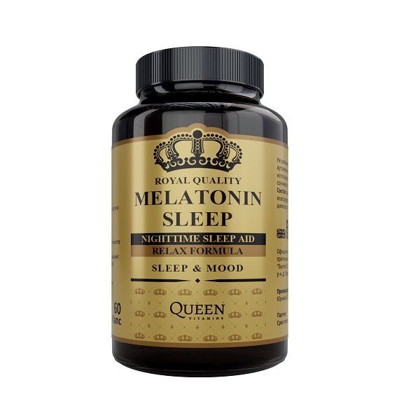 

Мелатонин Queen Vitamins 1 мг, 60 шт.