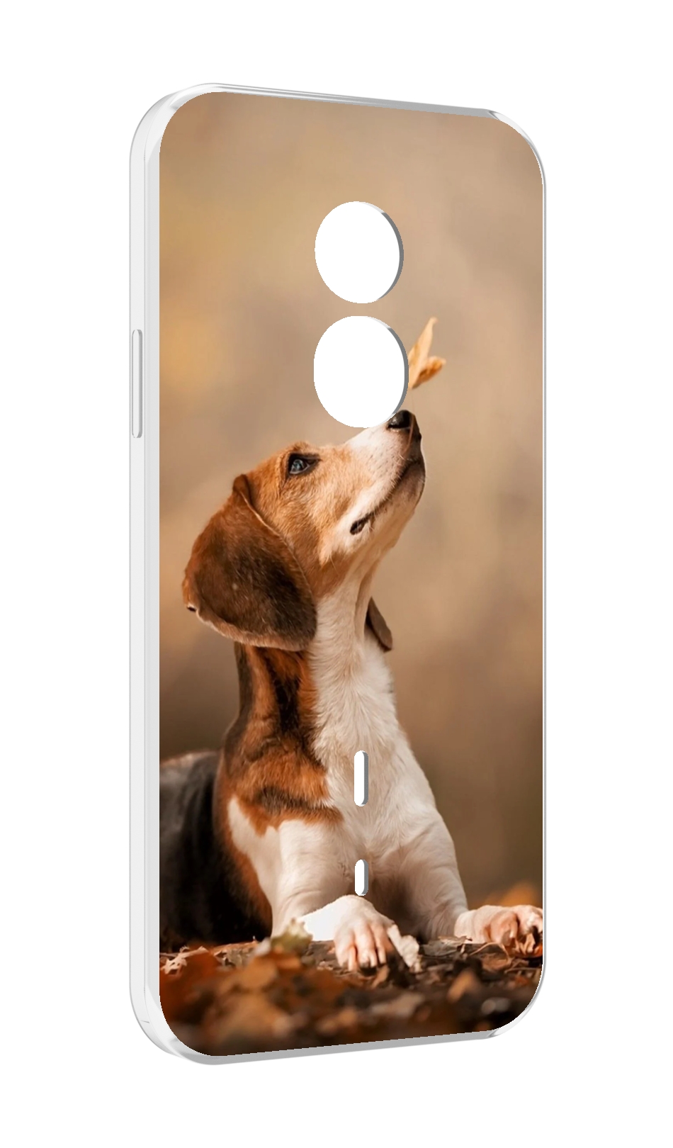 

Чехол MyPads бигль-собака для Doogee S51, Прозрачный, Tocco