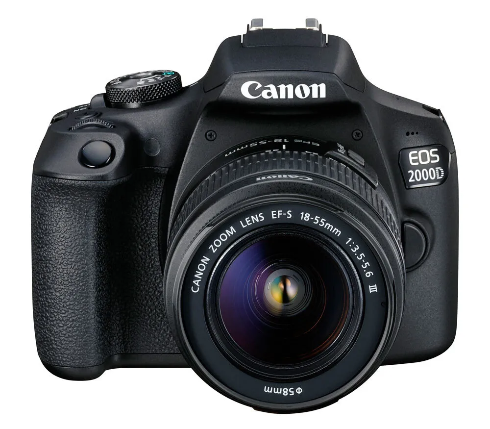 

Зеркальный фотоаппарат Canon EOS 2000D Kit черный 18-55mm f/3.5-5.6 III