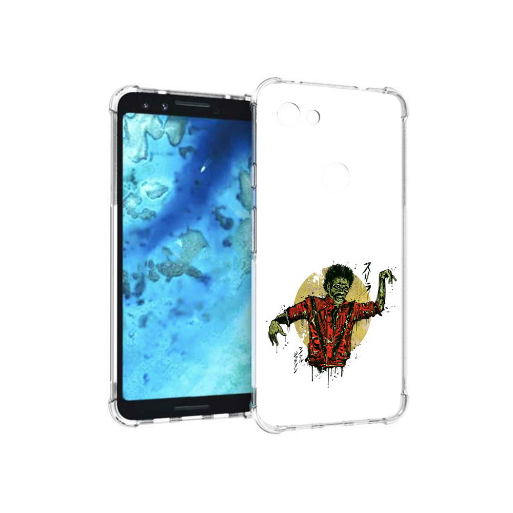 

Чехол MyPads Tocco для Google Pixel 3 Зомби, Прозрачный, Tocco