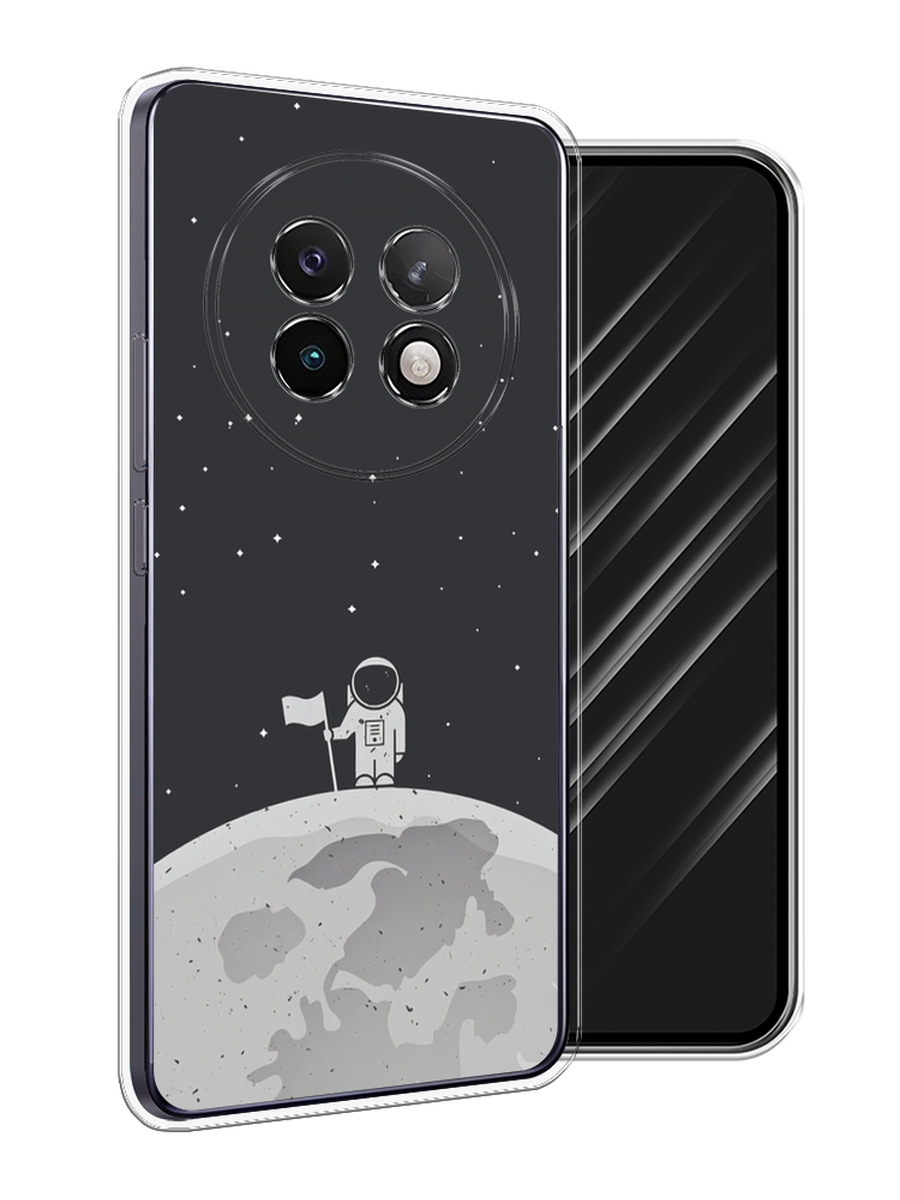 

Чехол Awog на Realme 13+ "Первый на Луне", Черный, 2518750-1