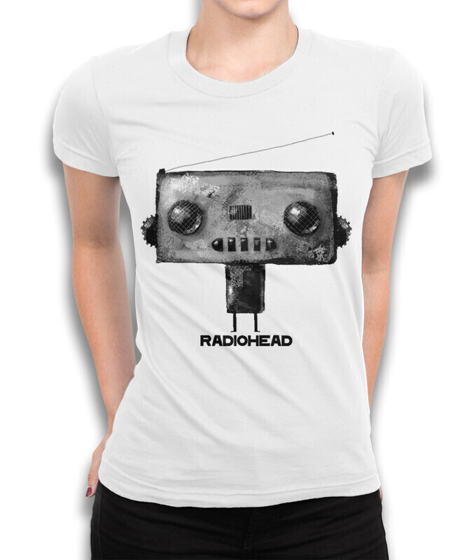 

Футболка женская Dream Shirts Radiohead 1000620-1 белая M, Белый, Radiohead 1000620-1