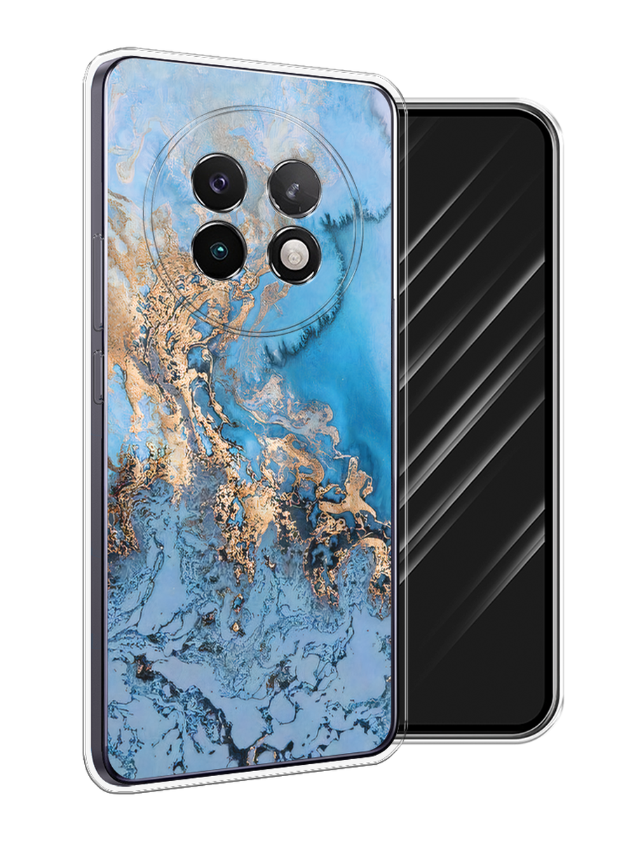 

Чехол Awog на Realme 13+ "Морозная лавина синяя", Серебристый, 2518750-1