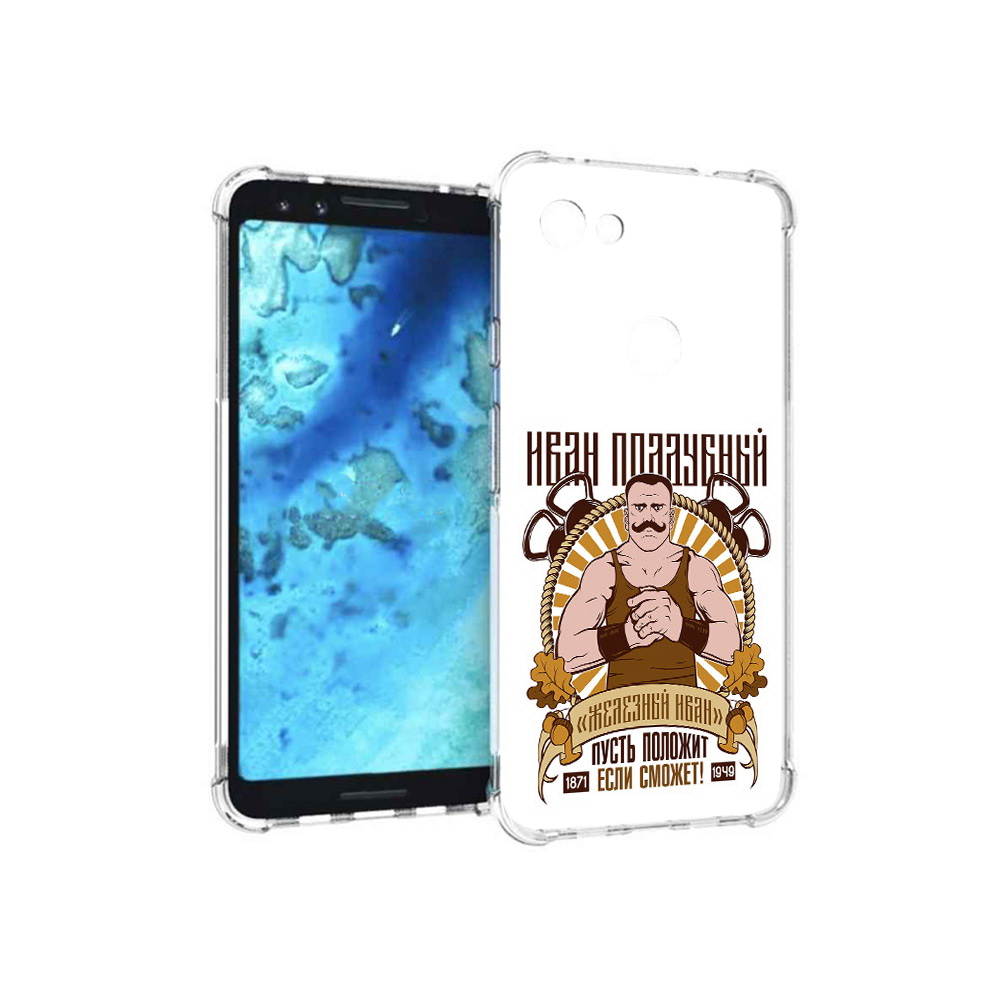 

Чехол MyPads Tocco для Google Pixel 3 Железный Иван, Прозрачный, Tocco