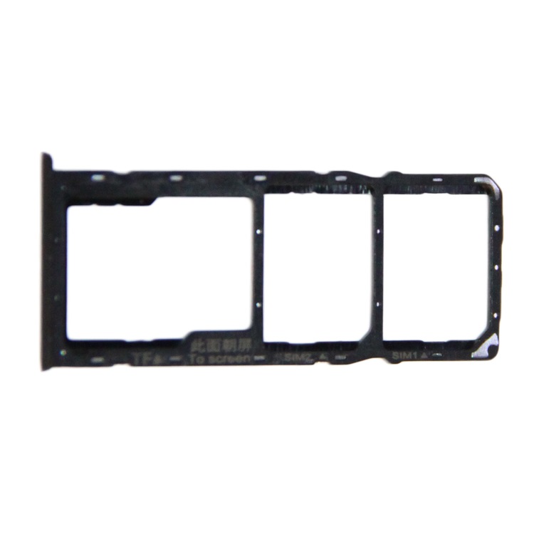 фото Лоток sim-карты для realme c25s (rmx3195) и карты памяти <черный> promise mobile