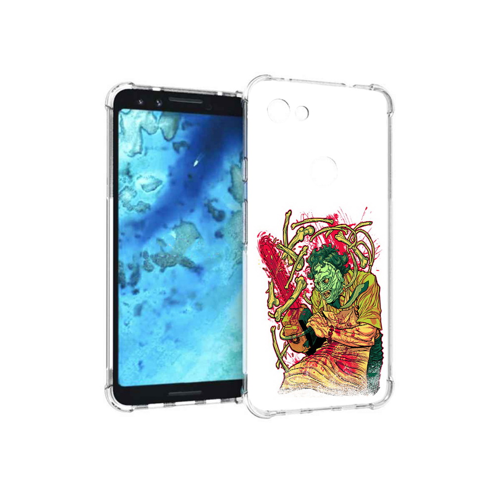 

Чехол MyPads Tocco для Google Pixel 3 яркий мясник, Прозрачный, Tocco