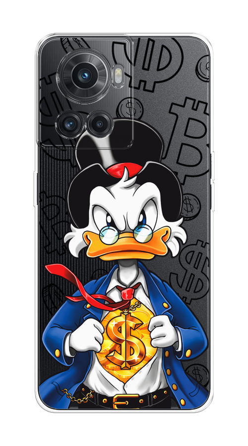 

Чехол на OnePlus 10R/Ace "Scrooge Goldman", Черный;белый;синий, 153050-1