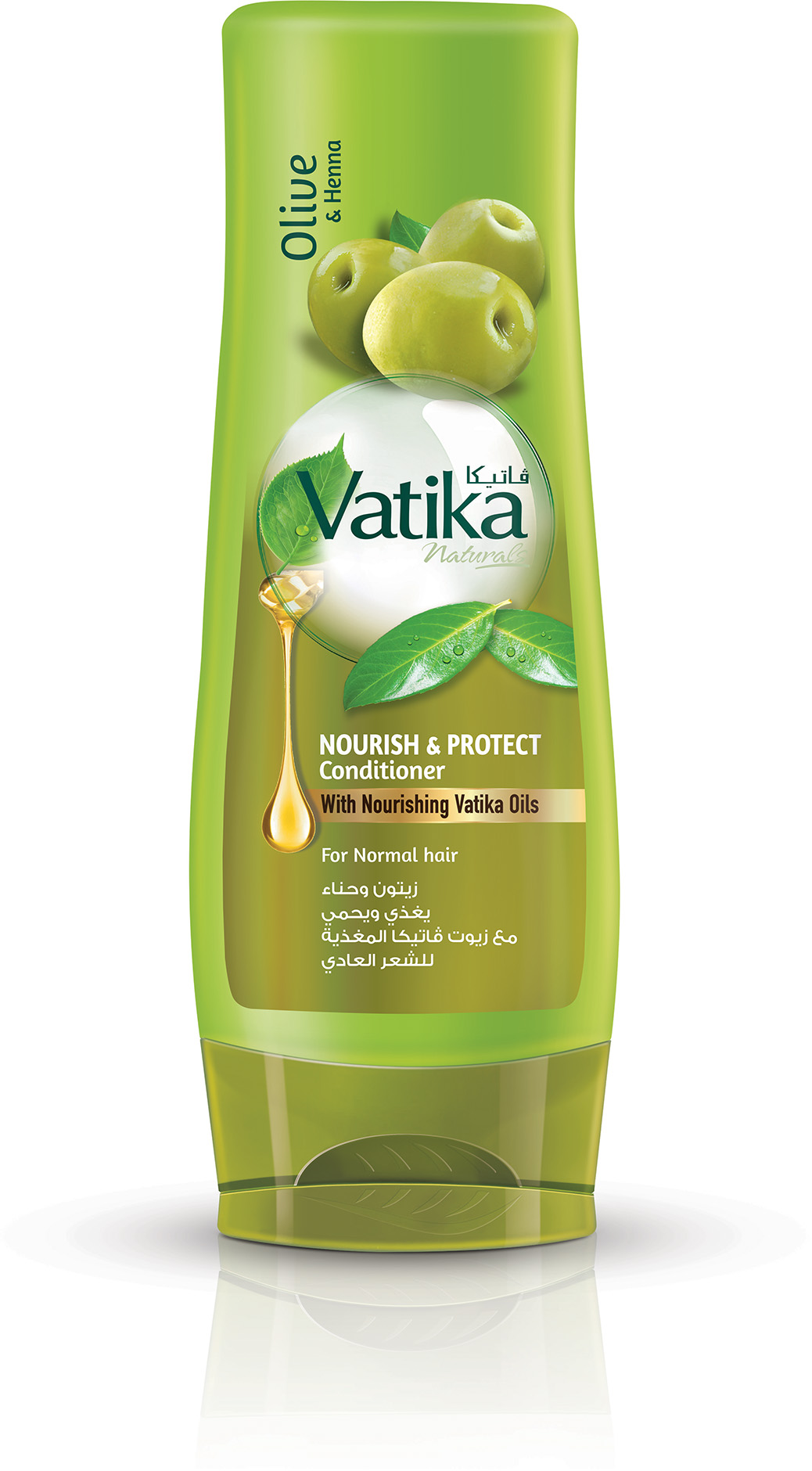 Кондиционер для волос Dabur Vatika Naturals Nourish & Protect - Питание и защита 400 мл кондиционер apivita nourish