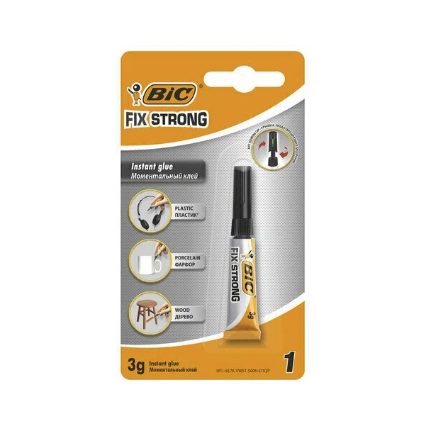 

Клей моментальный Bic 3g 9020853