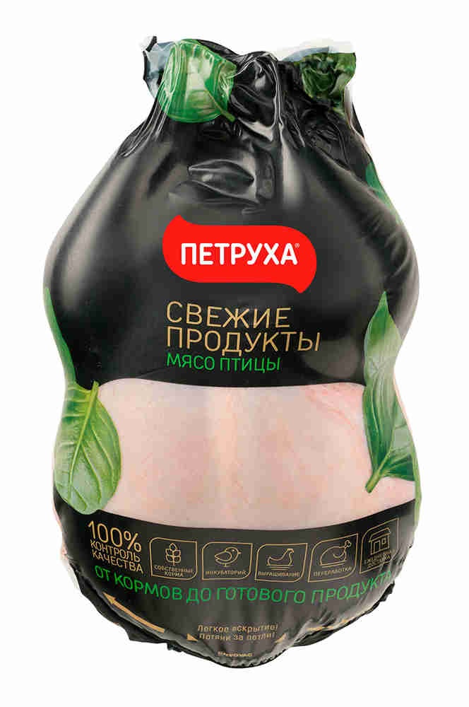 

Тушка цыпленка-бройлера Петруха охлажденная +-1,5 кг
