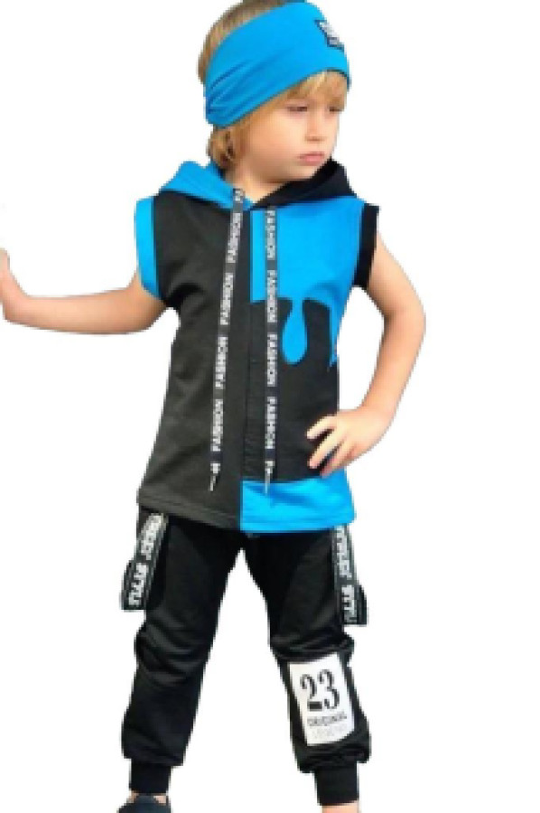 

Спортивный костюм Ricco Tarz р. 7-8 лет Синий, 4222502006 (доставка из-за рубежа), 4222502006