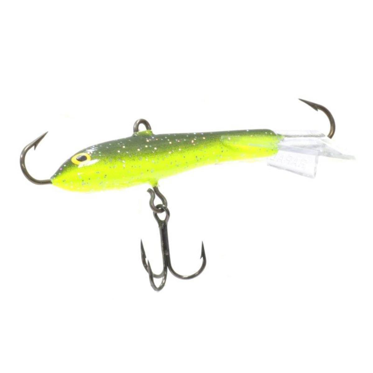 

Балансир Rapala Jigging Rap W05 9 г., 5 см, цвет OCHF, Желтый;зеленый, Jigging Rap