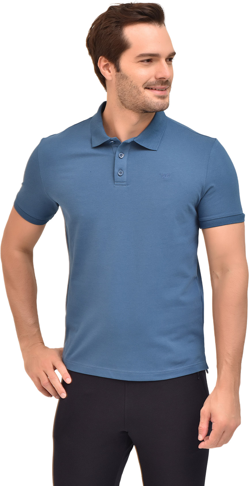 

Футболка мужская Bilcee TB20ML07S8982-1-1506 синяя L, TB20ML07S8982-1-1506