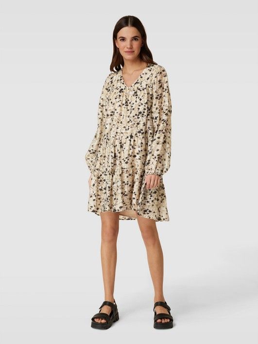 

Платье женское Second Female 1805193 бежевое XS, Бежевый, 1805193