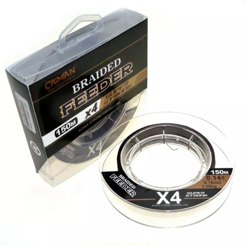 

Шнур Caiman Feeder Braid, 150 м 0,16 мм коричневый 195506 04415