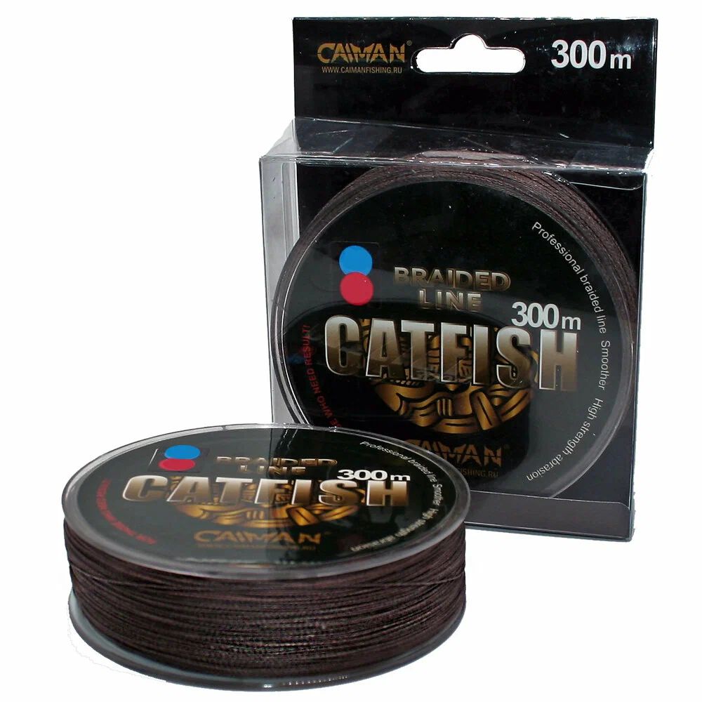 

Шнур Caiman Catfish, 300 м, коричневый 0,50 мм, 59,0 кг, 185535 3286
