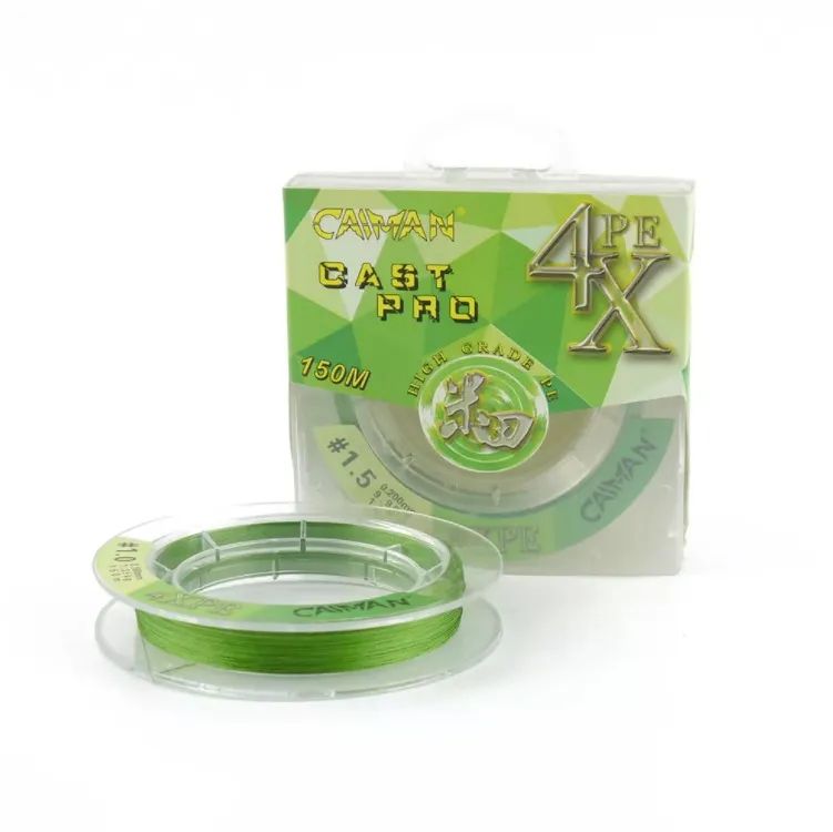 

Шнур Caiman Cast Pro 4XPE, 150 м 1/0,16 мм 7,35 кг 03388