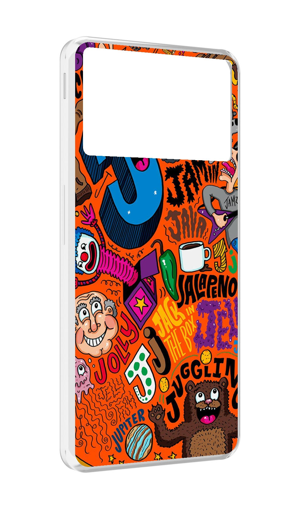 

Чехол MyPads funky-decor для ZTE Nubia Z40S Pro, Прозрачный, Tocco