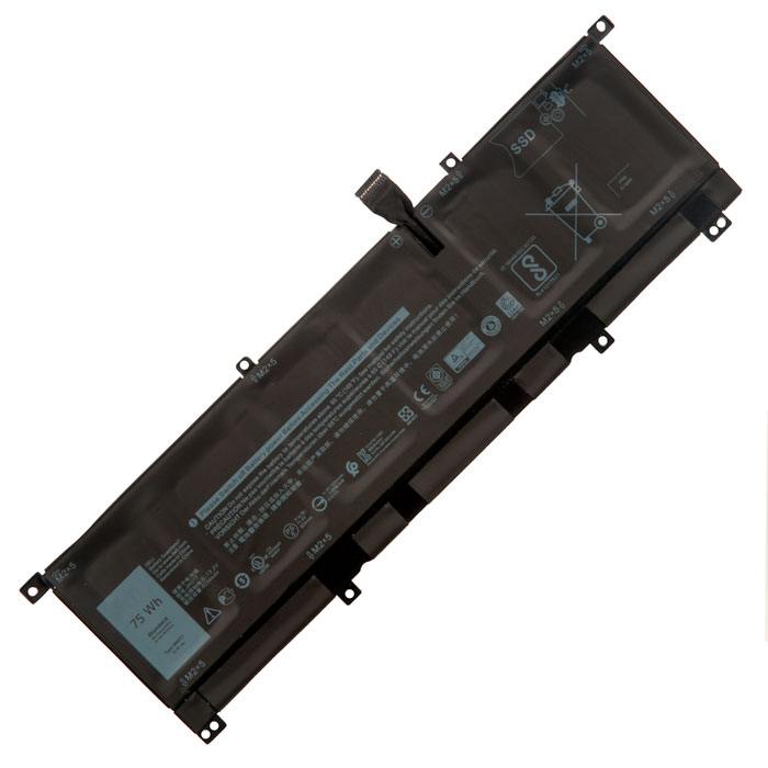 фото Аккумулятор для ноутбука dell xps 15 9575, precision 5530 2-in-1, 75wh 11.4v rocknparts